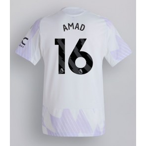 Manchester United Amad Diallo #16 Replika Bortatröja 2025-26 Kortärmad
